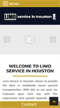Mobile Screenshot of limoserviceinhouston.com